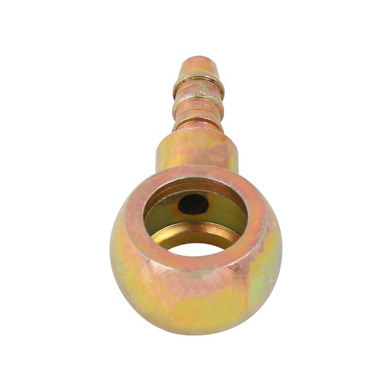 X AUTOHAUX 2pcs 7.5mm ID Hose Nozzle 14mm Banjo Fitting