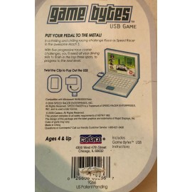 Cadaco Game Bytes Speed Racer All in One USB in Case NIP 2009 No Internet Needed
