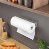 ZUNTO Wall Mounted Paper Towel Holder with Shelf for Garage,