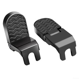 and Lightweight Rear Footrest Pedals for Electric Bikes, Easy to Carry and Store (M15)