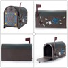 Heavy Duty Mailboxes for Outside, Post Mount Mailbox,Decorative Mailboxes Outside
