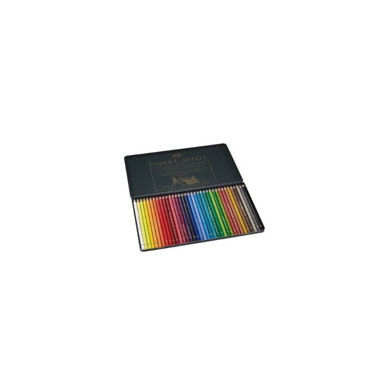 Faber-Castell 110036 Artist Colouring Pencil, 36 Metal Case (1, 36