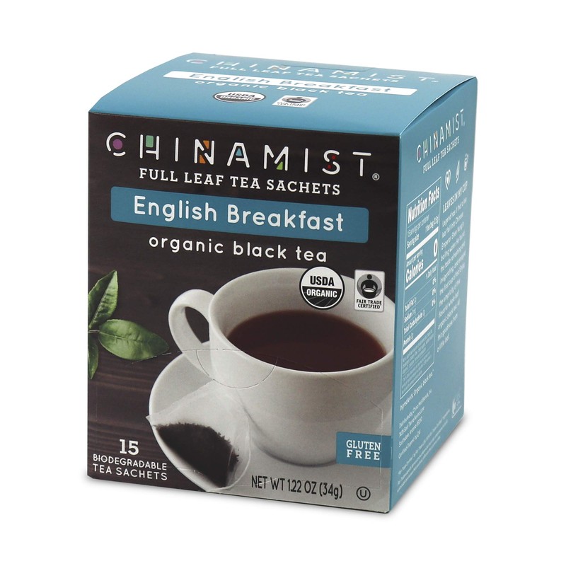China Mist - English Breakfast Organic Black Full Leaf Tea