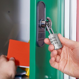 Yale - Y151B/22/120/1 Standardsicherheit 22 mm Messing Kombination Vorhängeschlos