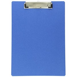 ナカバヤシ クリップボード A4 E型 バインダー ブルー QB-A401-B