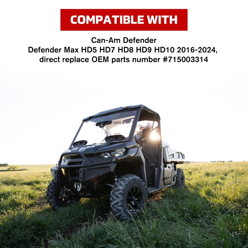 XUTVOTOR Can Am Defender Removable Storage Bin, Passenger Underseat Storage