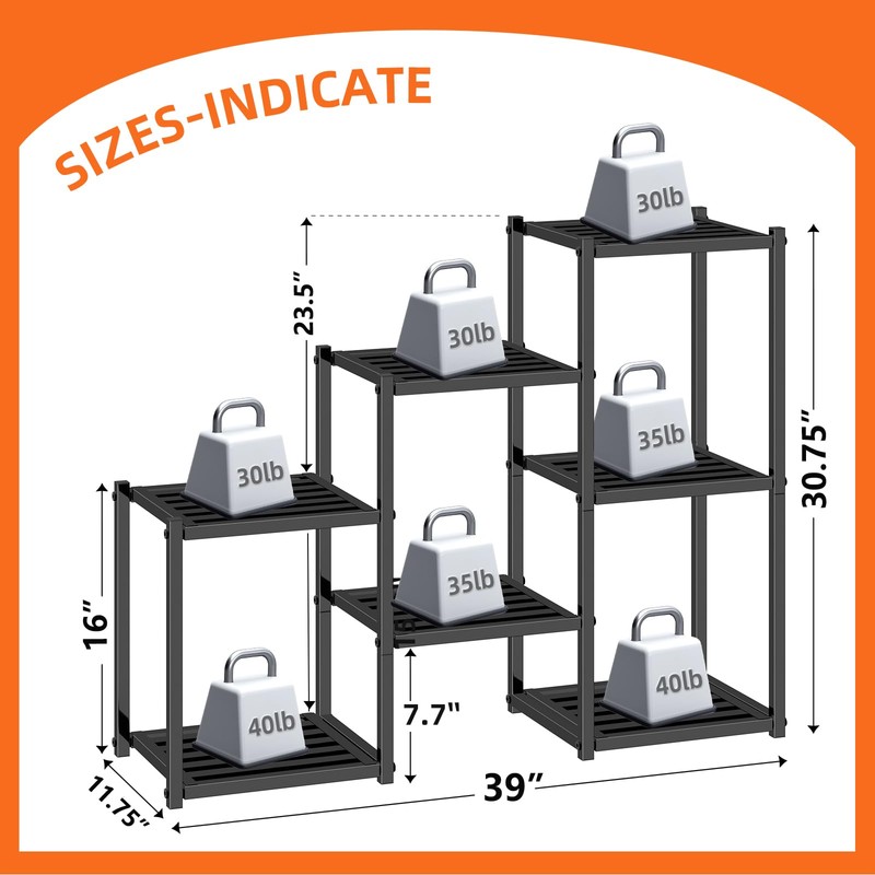 Simple Trending Plant Stand Indoor Outdoor, Heavy Duty Metal Waterproof
