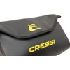 CRESSI Wombat Pouch Black - Waterproof Multipurpose Belt Bag made