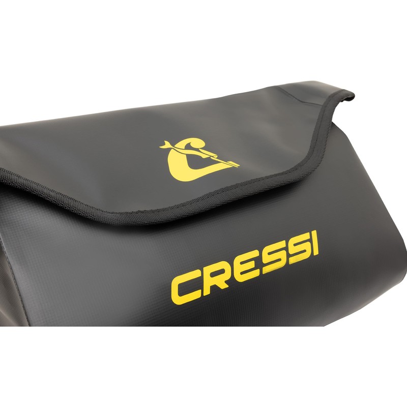 CRESSI Wombat Pouch Black - Waterproof Multipurpose Belt Bag made