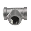 Cast Tee with 3x Female Thread NPT 1/8 Inch Female