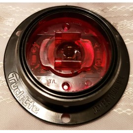 TRUCK-LITE 30391R TRUCK-LITE 30386R - 30 Series LED Marker Light - Red Black Flange