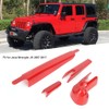 4pcs Car Rear Windshield Wiper Cover Trim Decoration Fit for