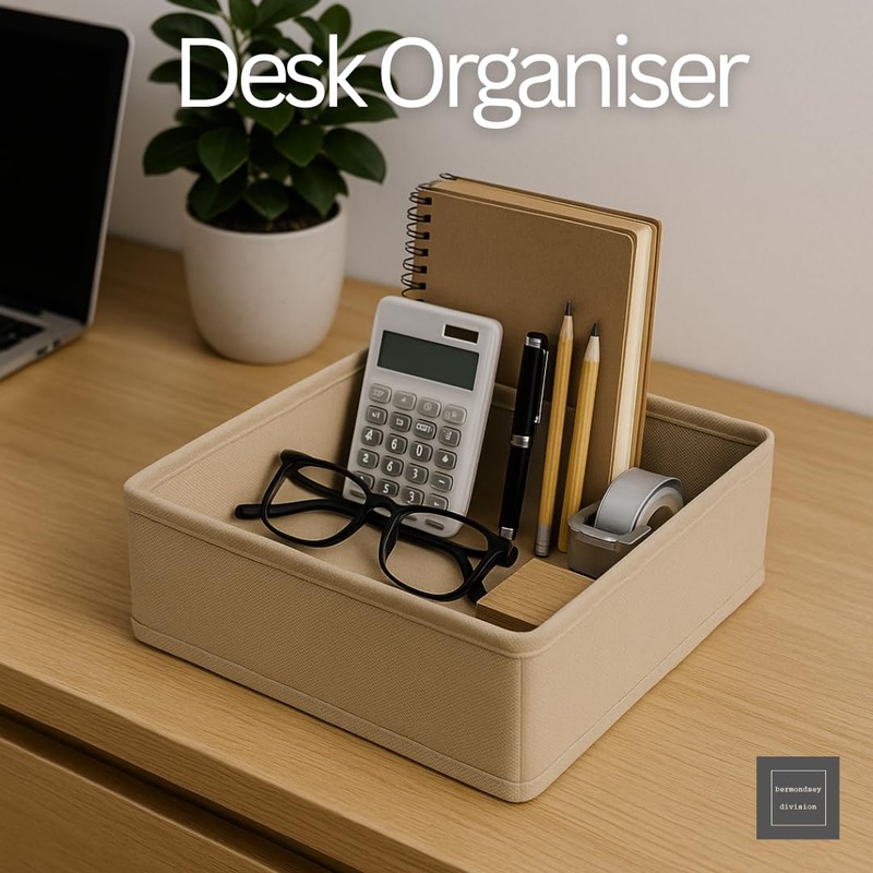Bermondsey Division Set of 6 Drawer Organiser Stone Divider Drawer
