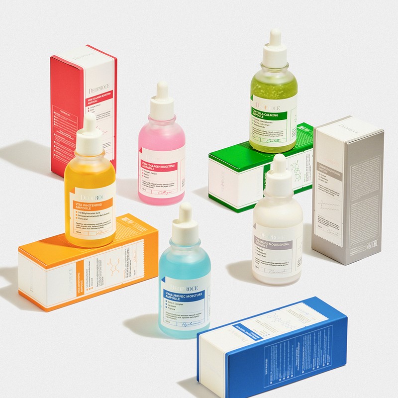 Deoproce Centella Calming Colorful Ampoule 100ml / 디오프러스 센텔라 카밍