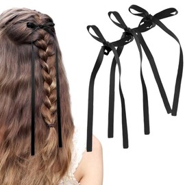 Ribbon Hair Ornament, Butterfly Clip, Hair Ornament, Ribbon, Korean Style, French Style, Sweet Atmosphere, Birthday, Recitals, Fireworks Festival, School Entrance Ceremony, Coming-of-age Ceremony,