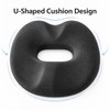 Memory Foam Seat Cushion for Office & Car – Ergonomic