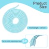Oxygen Tubing Support Crimp Straightener - Anti Kink Hose Organizer