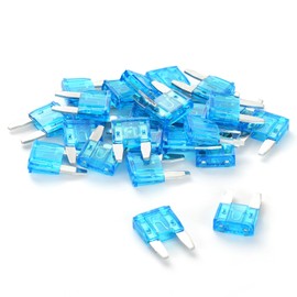 (25Pcs) 15 Amp Mini Car Fuses, 15A Automotive Fuses, Blade Fuse for Car/RV/Truck/SUV/Motorcycle/Boat