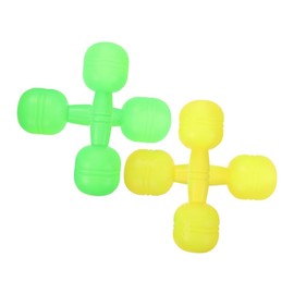 CORHAD 2 Pairs 's Dumbbell Dumbbells Workout Equipment Bench Weights for Dumbbell Exercise Equipment Weights Pvc