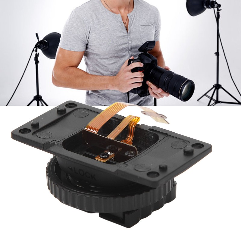 Hot Shoe Mount Foot Compatible for Godox TT350S Flash Fix
