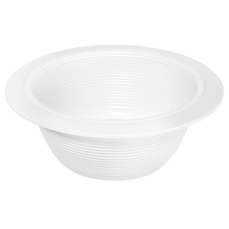12 Pack - 6" Inch White Baffle Recessed Can Light