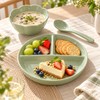 Ceramic Divided Plate Set for Everyday Meals – 3-Section Serving