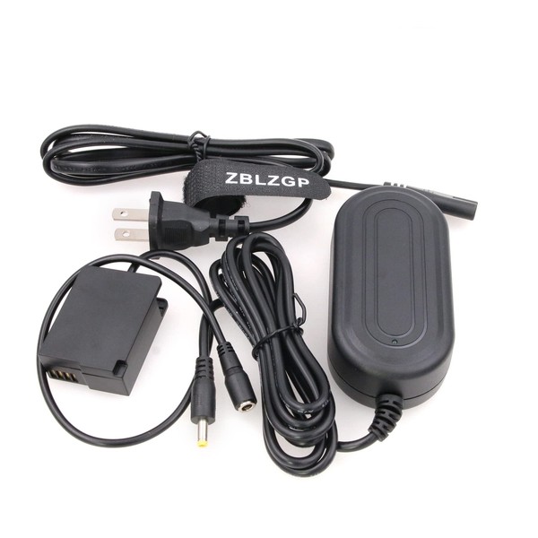 ZBLZGP AC Power Adapter DCC8 DC Coupler DMW-BLC12 BLC12E Dummy