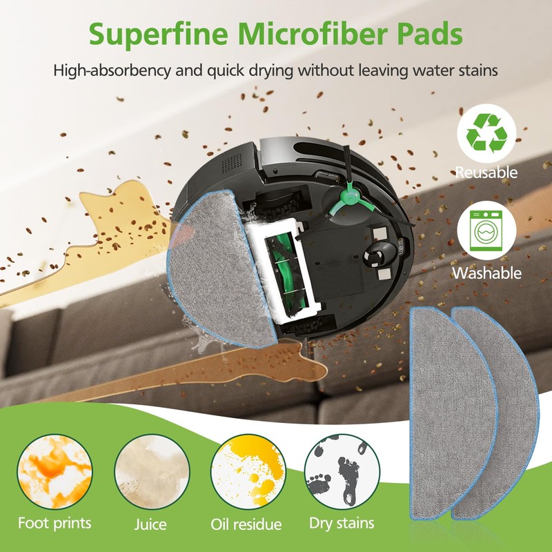 11 Pcs Replacement Parts for iRobot Roomba Q052 / 105