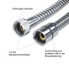 Hand Shower with Hose and Wall Connection Shower Head Set