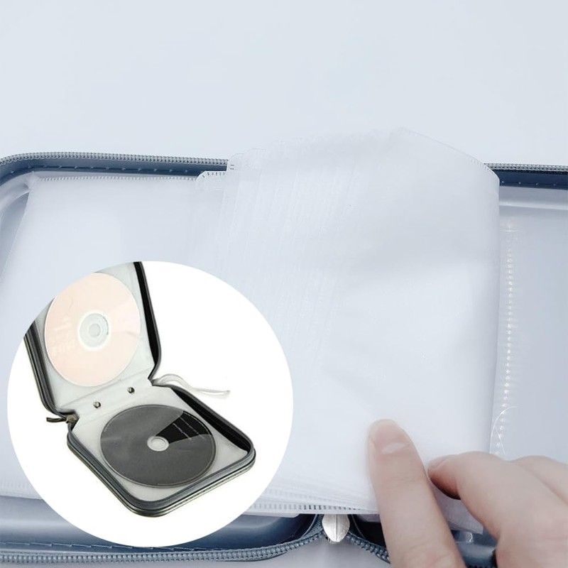 ONEBO 1pc Capacity 40 Portable CD Bag