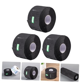 Ipetboom 3rolls Hairdressing Neck Strip Paper Disposal Barber Neck Strip Stretchy Protection for Haircut