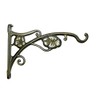 Panacea Products 9-Inch Antique Flowers Bracket - Gold