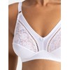 DORINA Women's Madeline Soft Everyday Bra, Weiß (White A00), 46