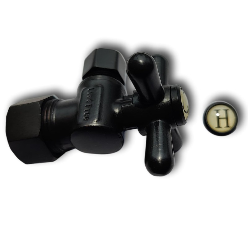 XFITTING 3/8" OD Compression x 5/8" OD Compression Angle Valve,