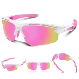 Polarized Sports Sunglasses for Men Women Youth Baseball Running Cycling Driving Fishing Tennis Golf Motor TAC UV400 TR90