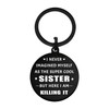 ABBNT Fun Sister Gifts - Sister Keyring – Sentimental Keychaint