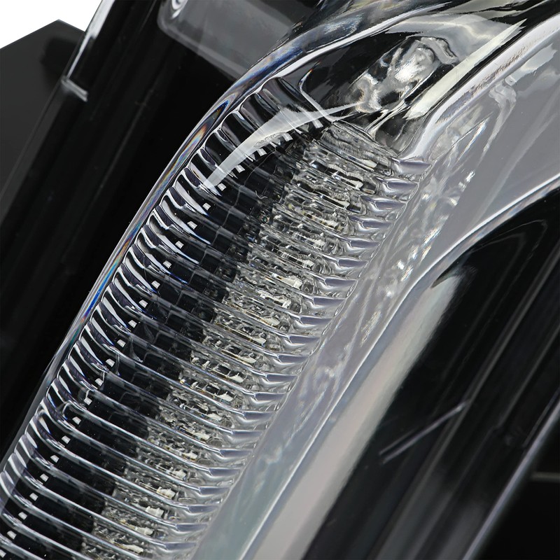 HECASA Fog Lamps Compatible with 2016-2022 Chevy Camaro ZL1 Clear