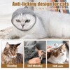 Cat Muzzle for Grooming, Breathable Mesh Cat Face Protection, Transparent