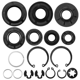 ULZOZN Overhaul Rebuild Seal Retaining Ring Kit Fit for Hydro-Gear Models ZA ZB ZC ZD ZT-2200 EZT Replace 70853 110421 105-3491 110422 607198