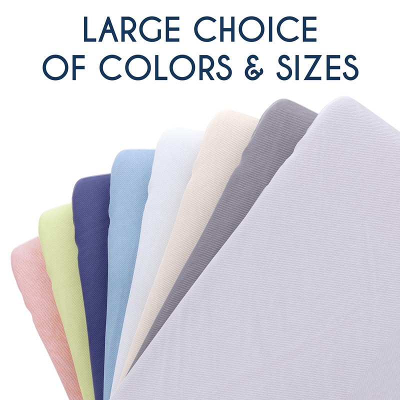 Dreamzie Elasticated Cotton Fitted Sheet, 160 x 200 x 30