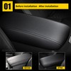 AOMSAZTO Console Covers for 2013-2018 Altima Nissan Black Armrest Pad