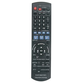 EUR7662YW0 Replace Remote Control - WINFLIKE Remote Control Replacement for Panasonic Player SA-PT950 SA-PT1050 SC-PT750 SA-PT750P SA-PT750PC SC-PT753 SA-PT753 SA-PT950P SA-PT950PC SC-PT950 SC-PT1050