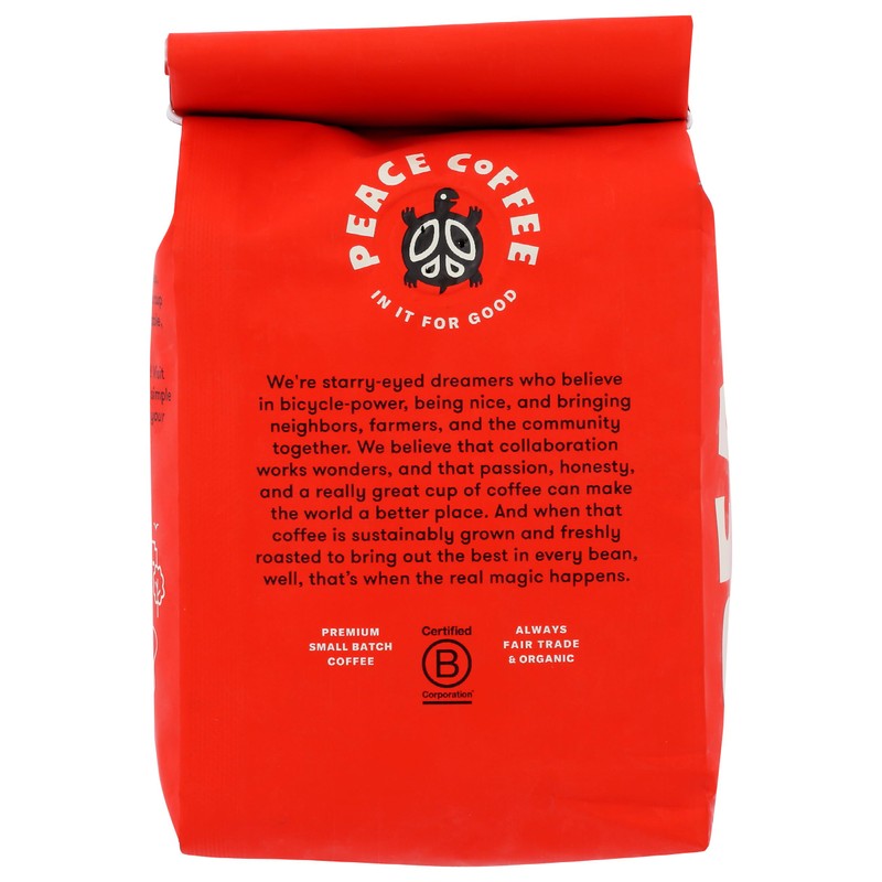 Peace Coffee Blue Ox Blend | 12 oz Whole Bean