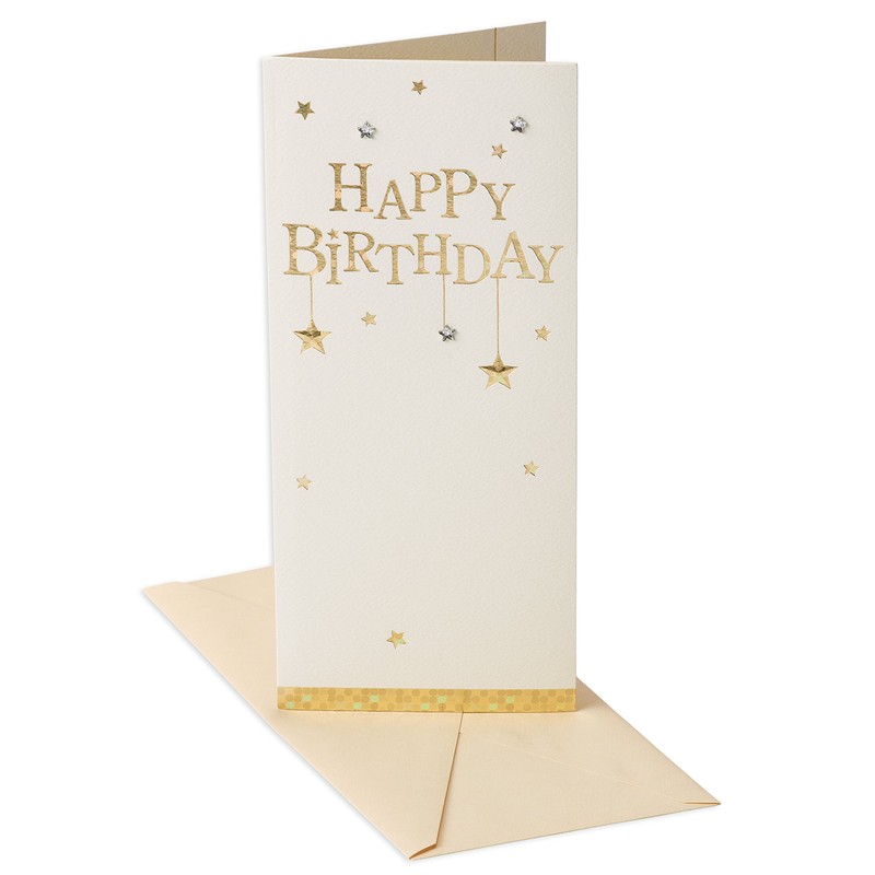 American Greetings Birthday Card (Starry)