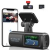 4K Dash Cam Front and Rear,WiFi Dash Camera for Cars