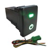 LED Position ON/OFF Switch [Toyota/Suzuki/Daihatsu A Type] / Power Mark/Green