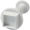 PME Square Plunger Cutter, Large Size, 13 mm,White
