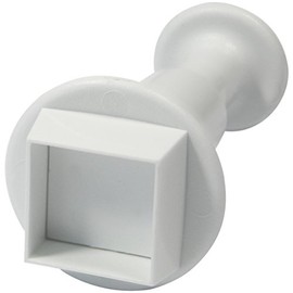 PME Square Plunger Cutter, Large Size, 13 mm,White