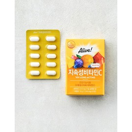 Alive [얼라이브] 지속성비타민C (30일분) [Alive] Sustained Release Vitamin C (30-day supply)