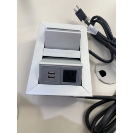 MOCKETT PCS36A USB POP UP FLIP UP POWER GROMMET DUAL USB CHARGER